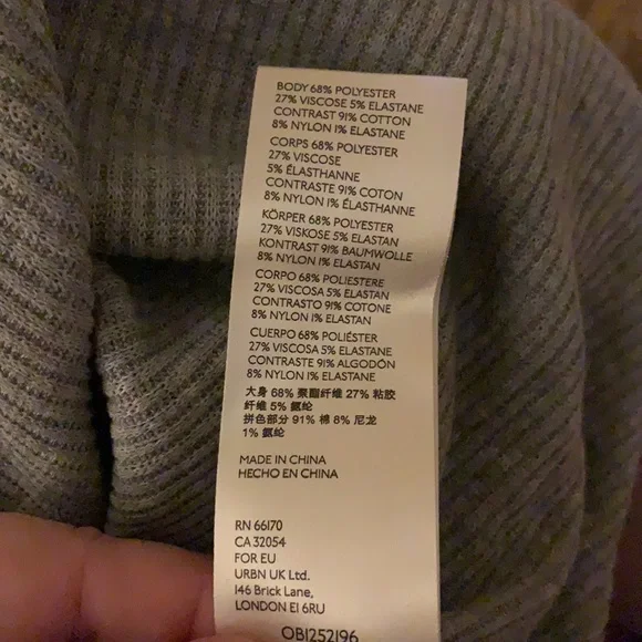 Free people feeling magical long sleeve top Gray small and medium - Picture 7 of 13